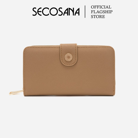 SECOSANA® Flamarra Classic Long Bifold Wallet