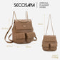 SECOSANA Evelina Quilted Convertible Backpack