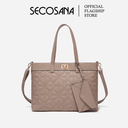 SECOSANA® Gessa Quilted Medium Shoulder Bag 2-in-1 Collection