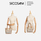 SECOSANA® Jeasse Signature Print Shoulder Bag