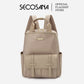 SECOSANA Allenie Plain Laptop Backpack