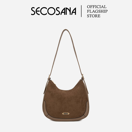 SECOSANA® Janiza Suede Shoulder Bag