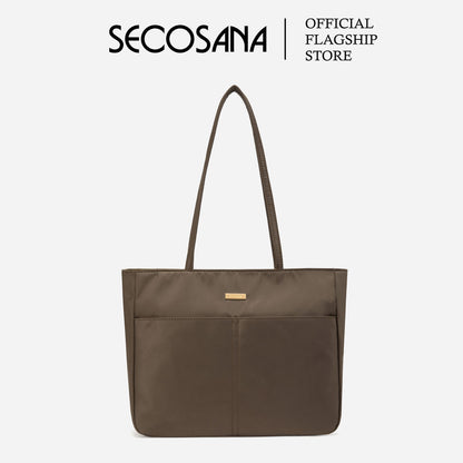 SECOSANA® Fiorie Minimalist Casual Plain Shoulder Bag