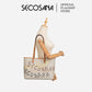 SECOSANA® Jeari Signature Print Shoulder Bag
