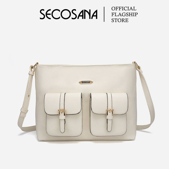 SECOSANA® Giserri Minimalist Casual Large Crossbody Bag