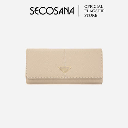 SECOSANA® Leverish Long Trifold Wallet
