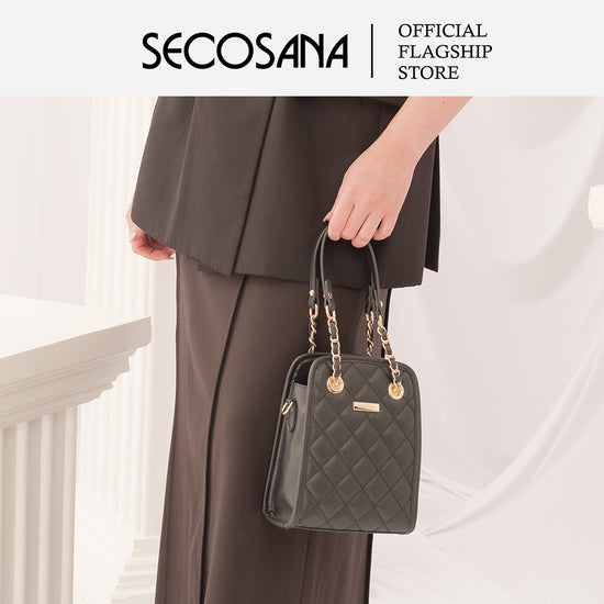 SECOSANA Katniss Quilted Sling Bag