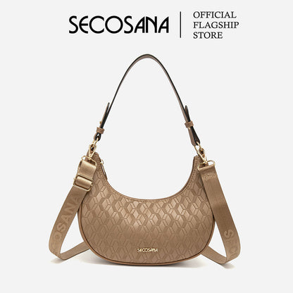 SECOSANA® Gelan Luxury Monogram Medium Shoulder Bag