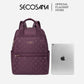 SECOSANA® Frei Minimalist Casual Monogram Tablet Backpack
