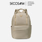 SECOSANA Crizel Plain Simple Casual Laptop Backpack