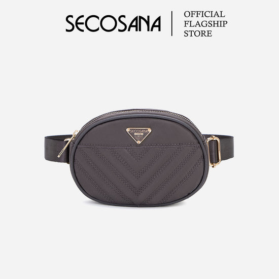 SECOSANA Zyla Plain Mini Belt Bag