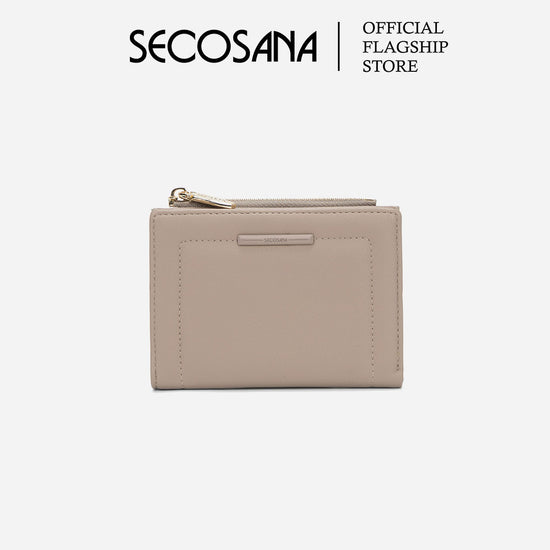 SECOSANA Abbelana Plain Bifold Wallet