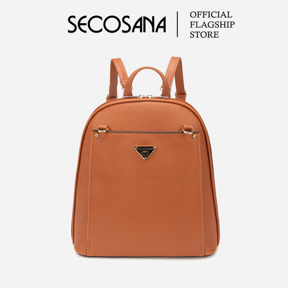 SECOSANA Jassey Plain Convertible Backpack