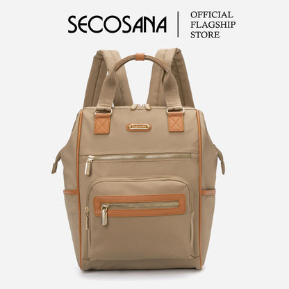 SECOSANA Allebiene Plain Laptop Backpack