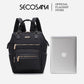 SECOSANA Allebiene Plain Laptop Backpack