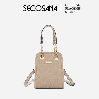 SECOSANA Katniss Quilted Sling Bag