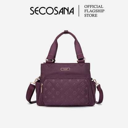 SECOSANA® Freanne Minimalist Casual Monogram Shoulder Bag
