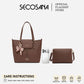 SECOSANA® Nanierra Modern Shoulder Bag 2-in-1 Collection