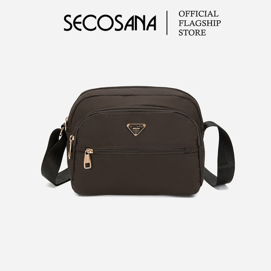 SECOSANA® Grinelle Minimalist Casual Plain Crossbody Bag