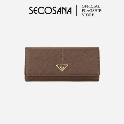 SECOSANA® Leverish Long Trifold Wallet