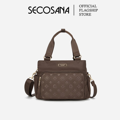 SECOSANA® Freanne Minimalist Casual Monogram Shoulder Bag