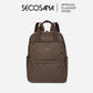 SECOSANA® Frei Minimalist Casual Monogram Tablet Backpack