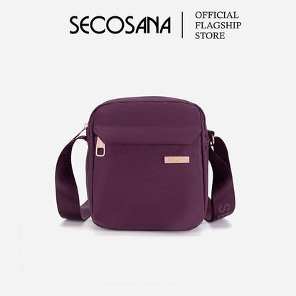 SECOSANA Ebony Minimalist Mini Crossbody Bag