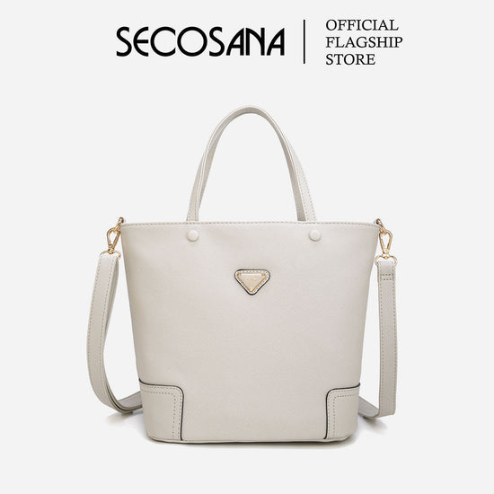 SECOSANA Whitney Plain Handbag