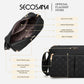 SECOSANA® Freya Minimalist Casual Monogram Crossbody Bag