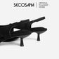 SECOSANA® SS-1018 - Pele Slingback Kitten Heels