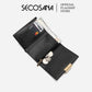 SECOSANA® Indigo Classic Medium Trifold Wallet
