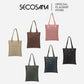 SECOSANA Natalie Plain Laptop Tote Bag