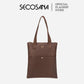 SECOSANA Natalie Plain Laptop Tote Bag