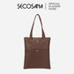 SECOSANA Natalie Plain Laptop Tote Bag