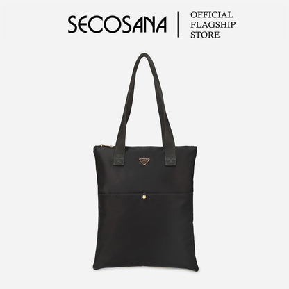 SECOSANA Natalie Plain Laptop Tote Bag