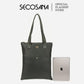 SECOSANA Natalie Plain Laptop Tote Bag