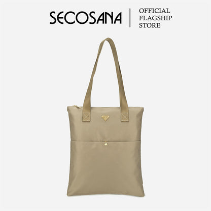 SECOSANA Natalie Plain Laptop Tote Bag