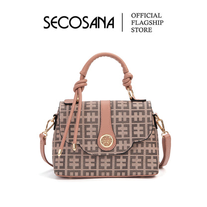 SECOSANA Hala Printed Satchel Bag