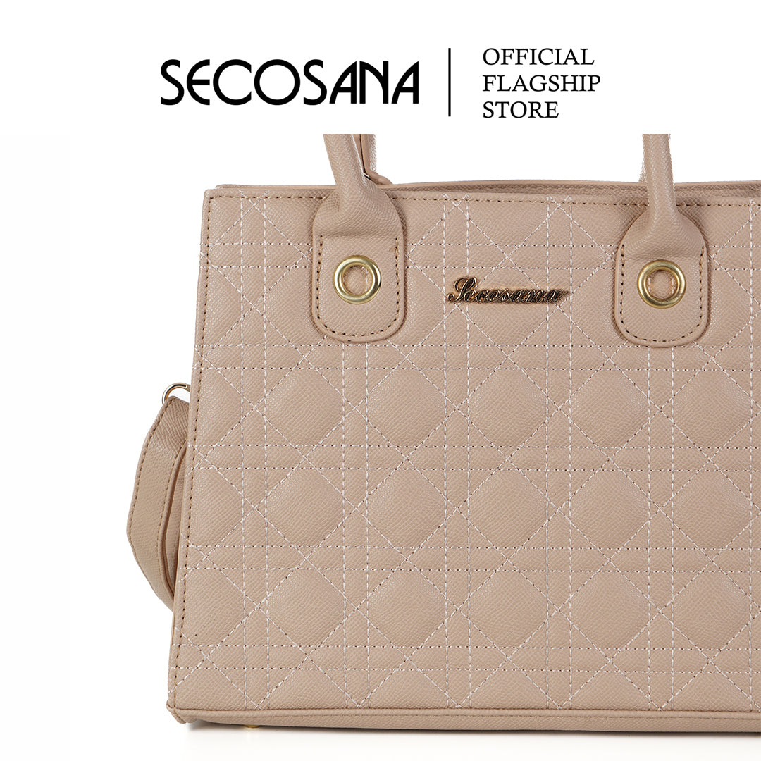 SECOSANA Fabia Plain Handbag Secosana Bags Shoes