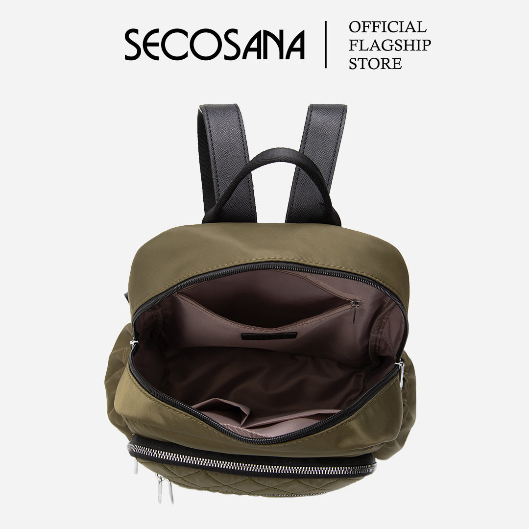 Secosana leather clearance backpack